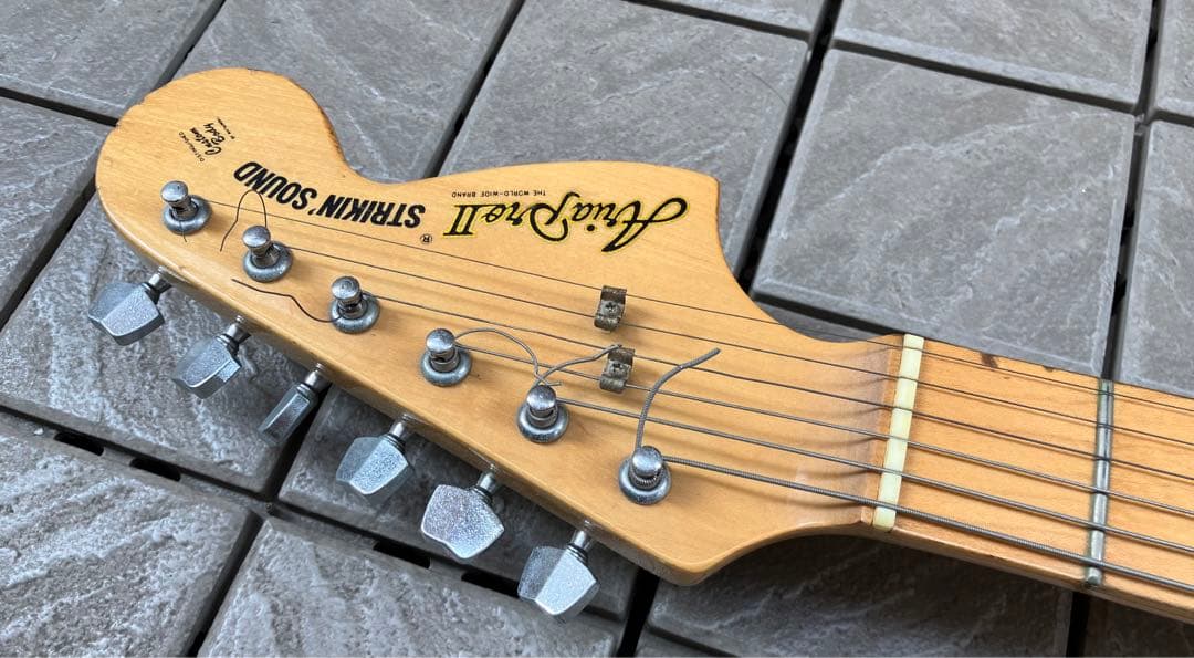 Aria pro Ⅱ ストラトキャスター ラージヘッド SSH Nカラー - メルカリ