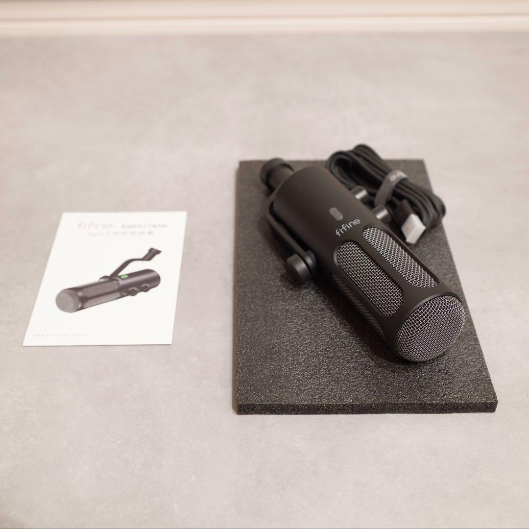 FIFINE Tank3 ダイナミックマイク USB/XLR接続可能