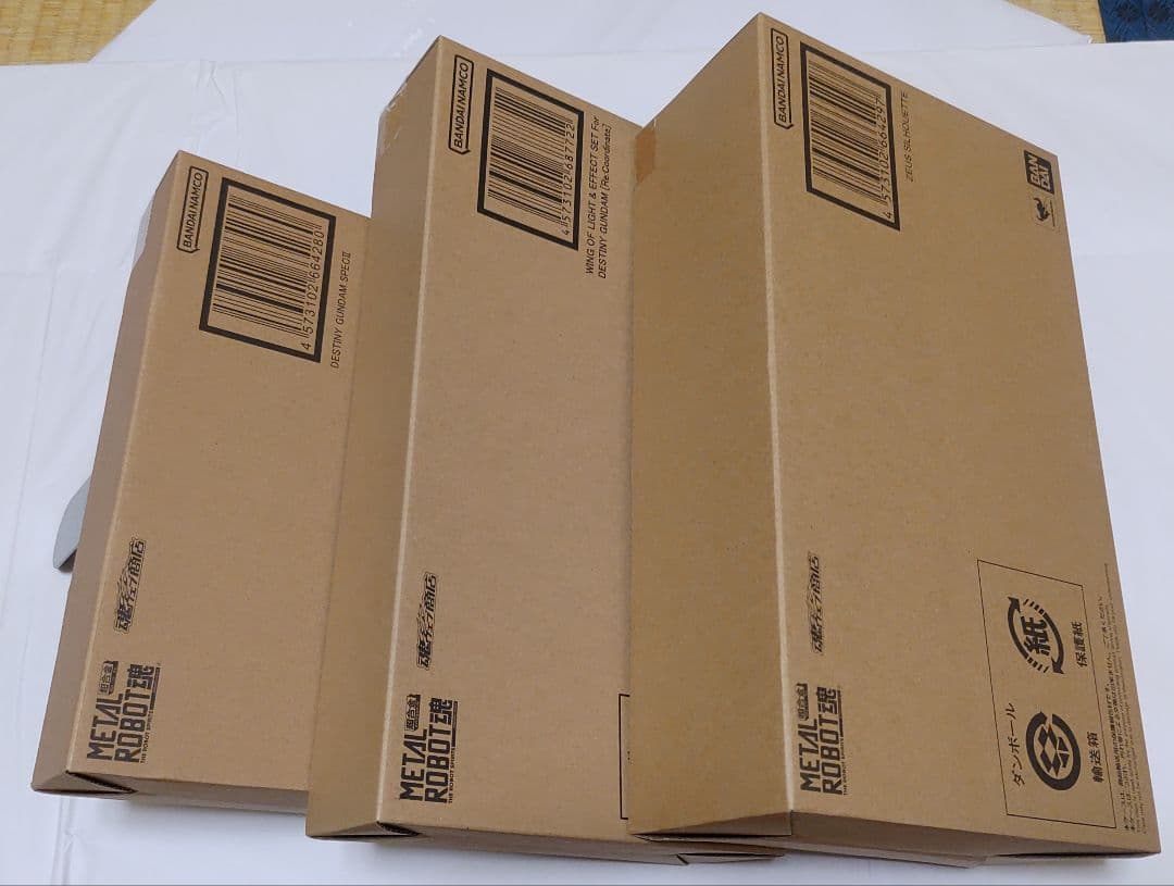 LROBOT魂ディスティニーSpecⅡ＆ゼウス＆光の翼 3点セット未開封