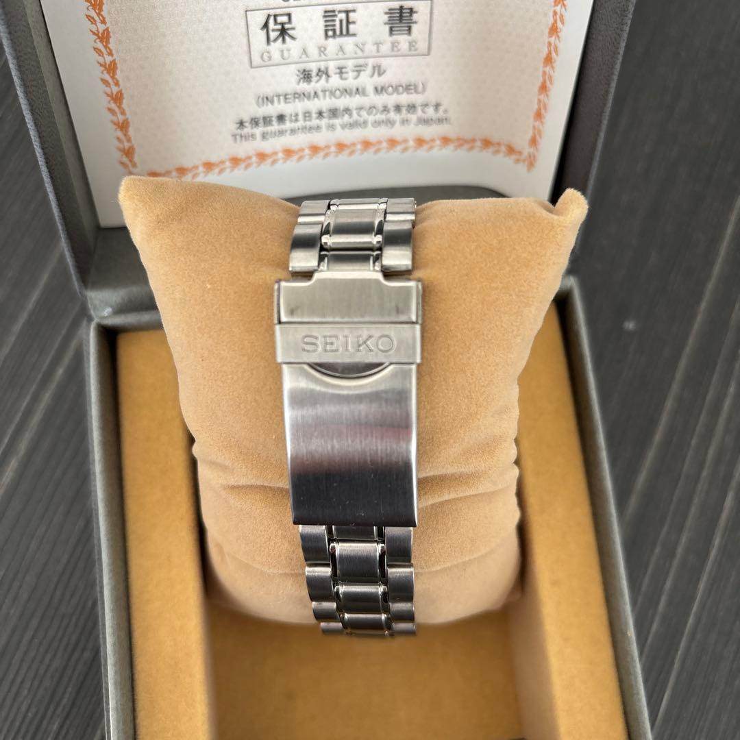 SEIKO クォーツ 腕時計 クロノグラフ ブラック