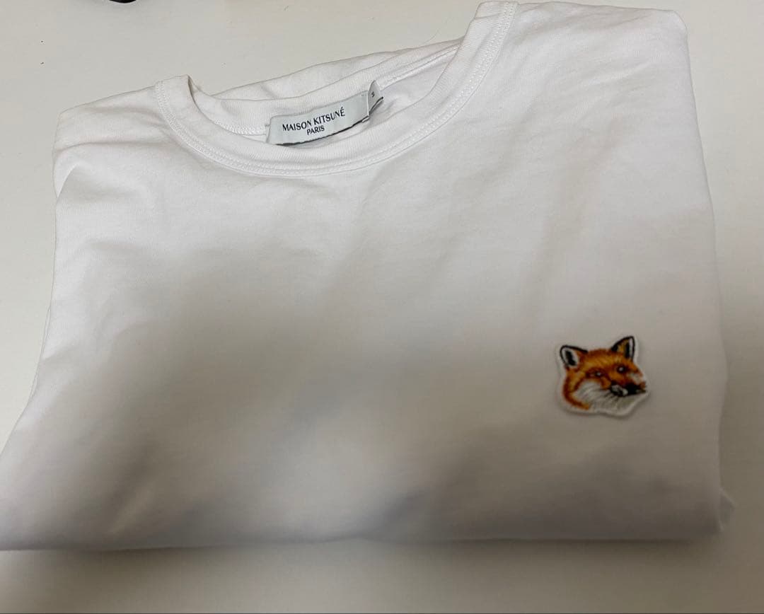 MAISON KITSUNÉ ホワイト Tシャツ M