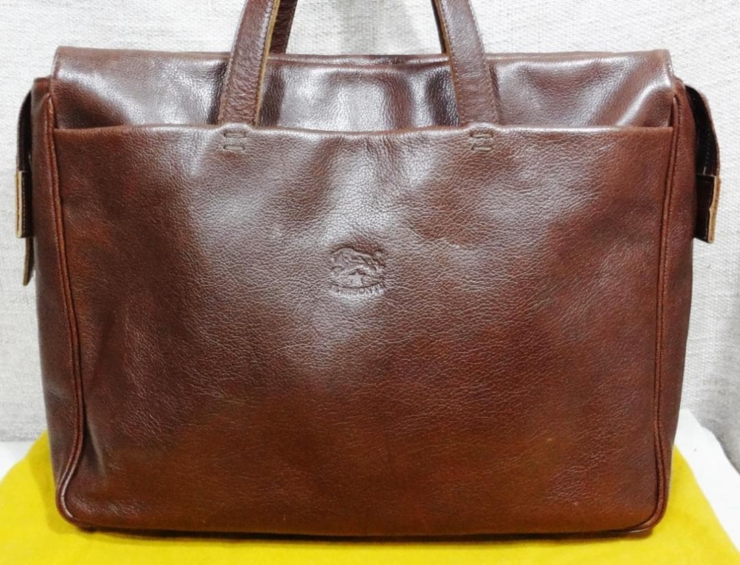 morigori【美品　希少】 IL BISONTE ビジネスバッグ