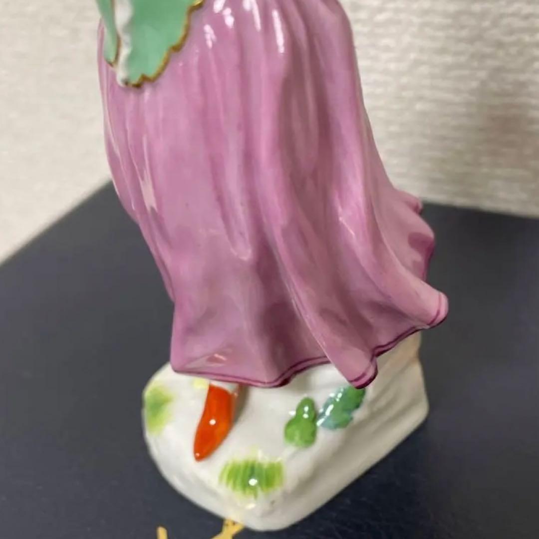 ケンドラー・コロンビーヌ・14cm・左手の一部に綺麗な修復があります