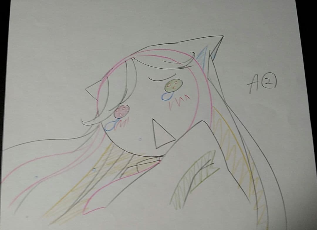 ローゼンメイデン 翠星石 直筆原画