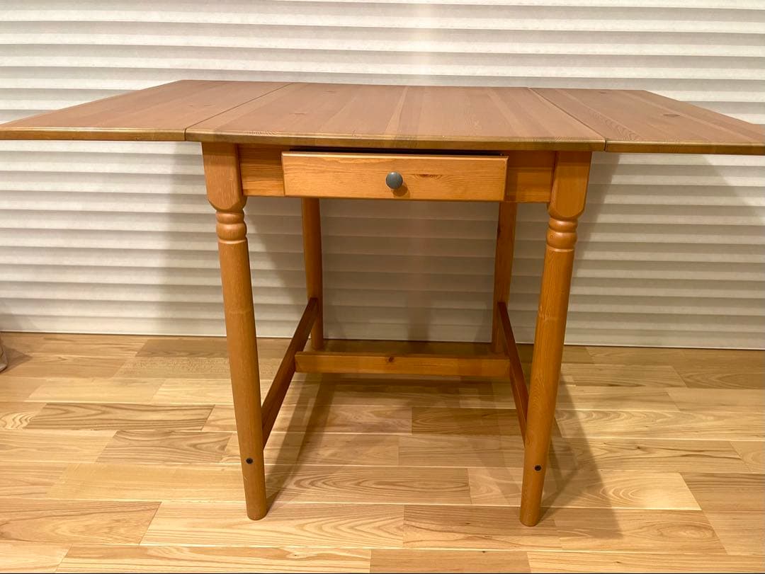 廃盤 IKEA バタフライ テーブル 木製