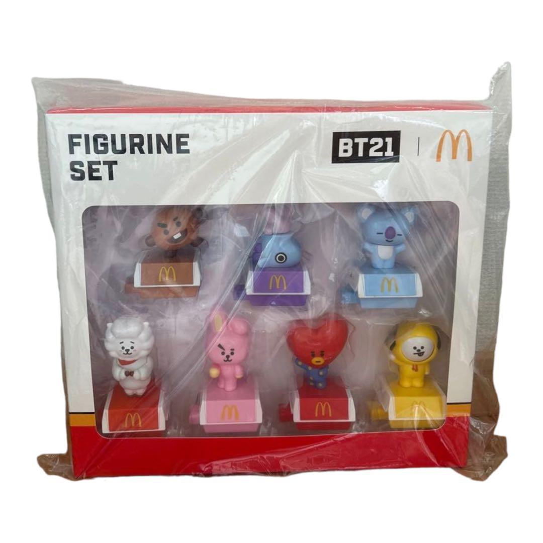 韓国 マクドナルド マック BTS Bt21 フィギュア オール 6体セ