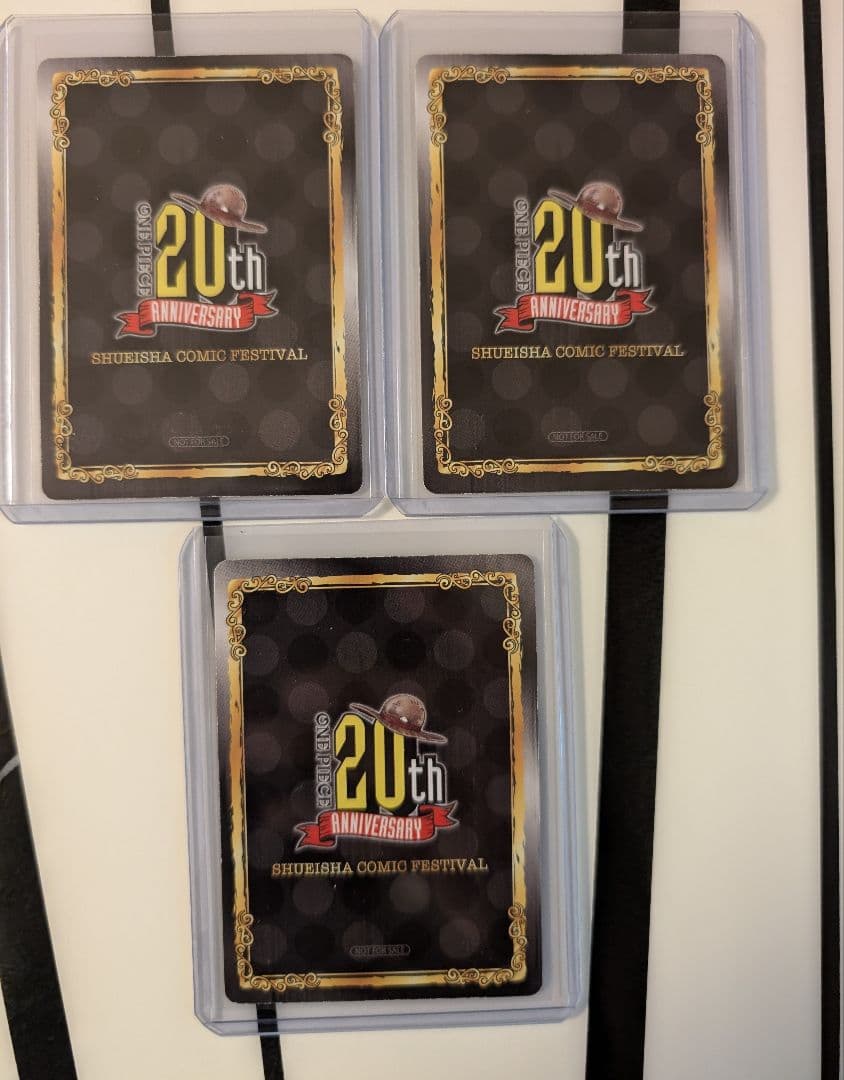 ONE PIECE 20周年集英社　SCFカード15枚セット