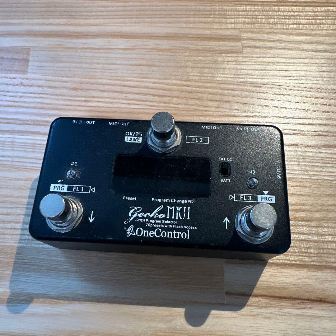 onecontrol Gecko MK III MIDIプログラムチェンジャー onecontrol