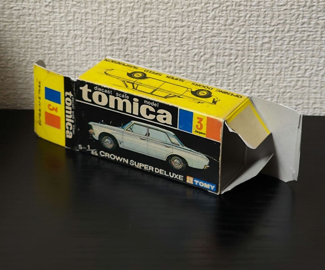 TOMICA　トミカ　クラウンDX　白色　1Aホイール