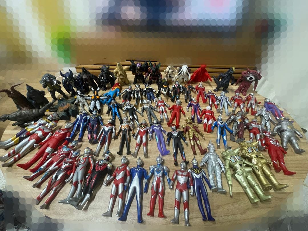 ウルトラマンシリーズ ソフビ 67体セット