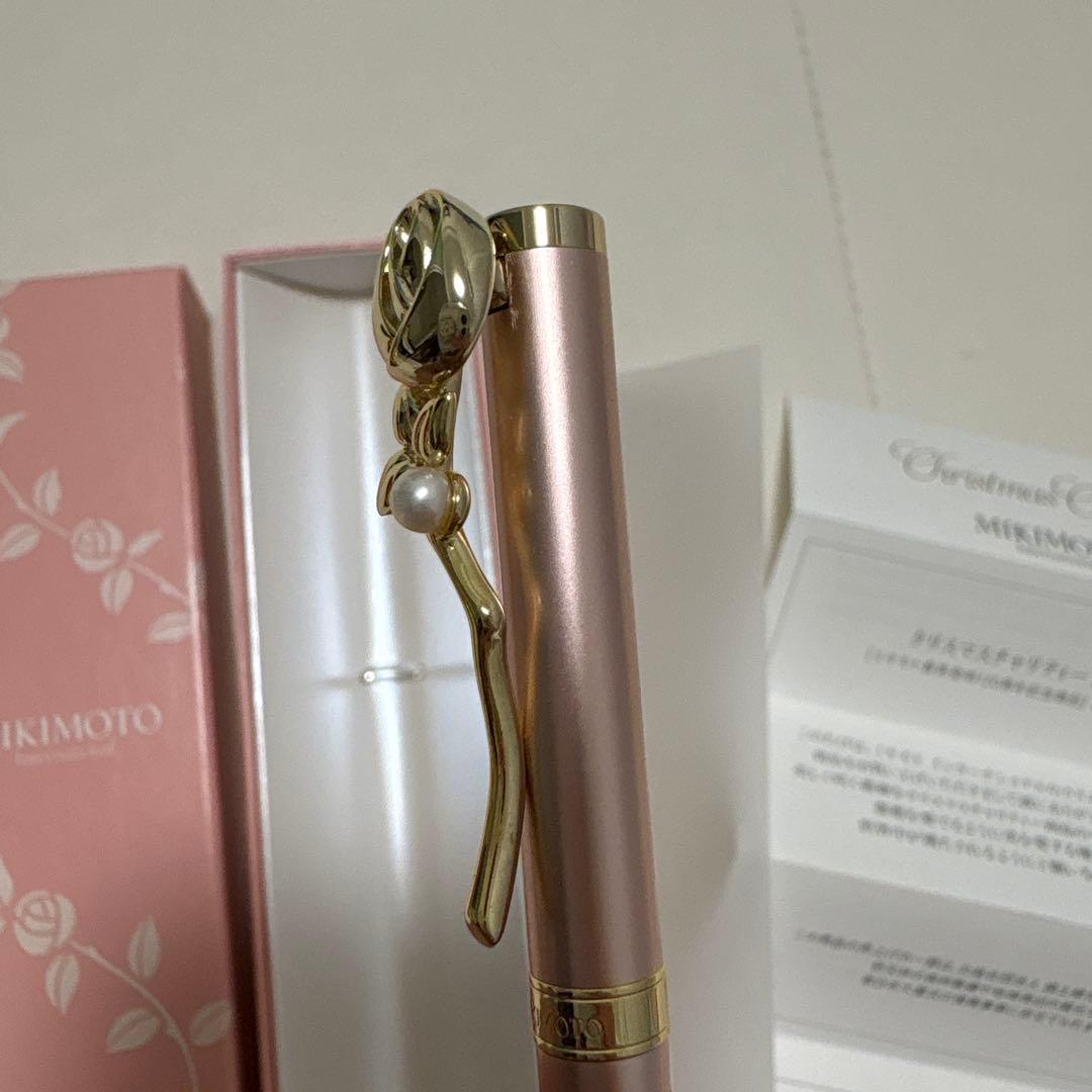 【美品】MIKIMOTO クリスマスチャリティ2013 ボールペン　限定品