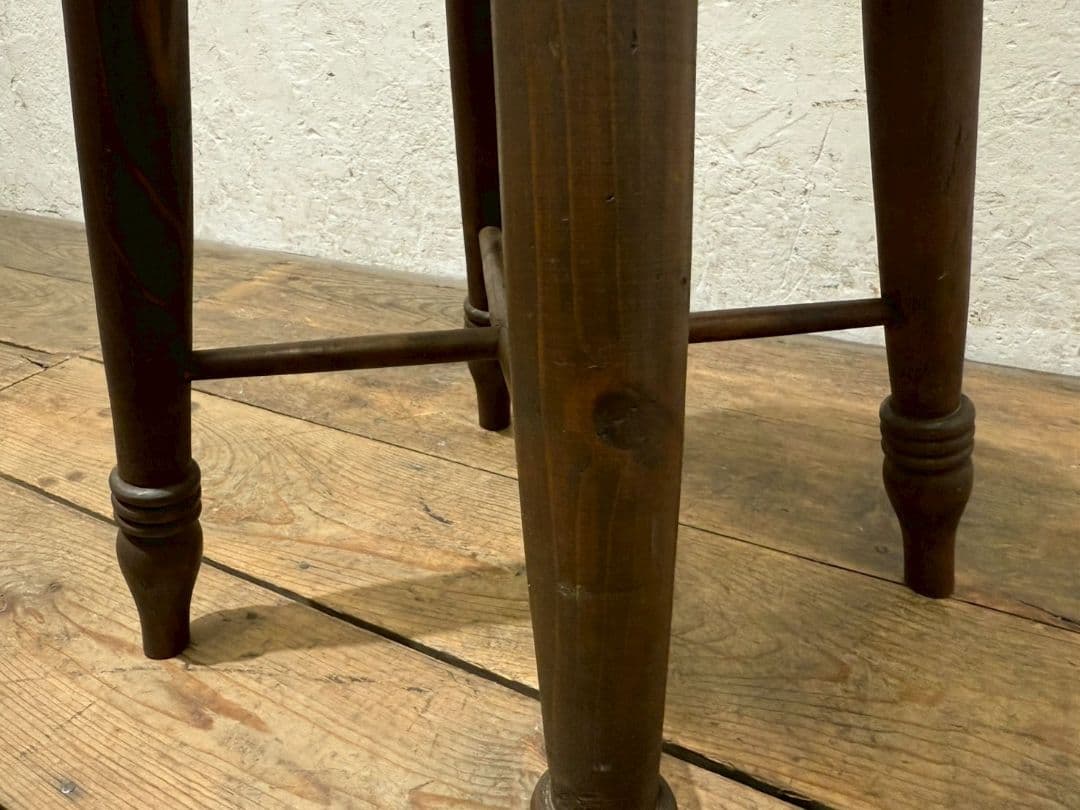 1185 ビンテージ　ハイスツール　丸椅子　イス　古家具　レトロ　アンティーク