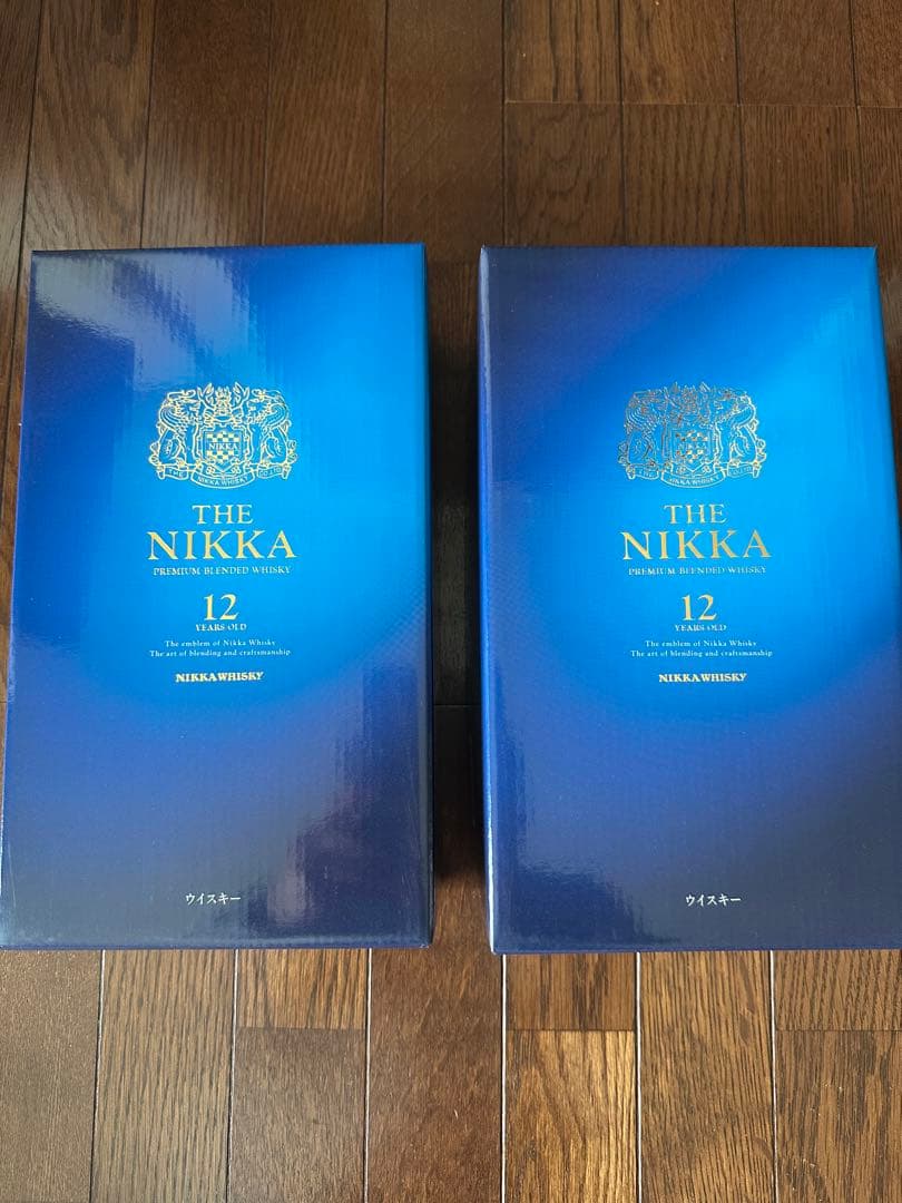 終売品】 THE NIKKA ザニッカ12年 7本（化粧箱入2本、箱無し5本