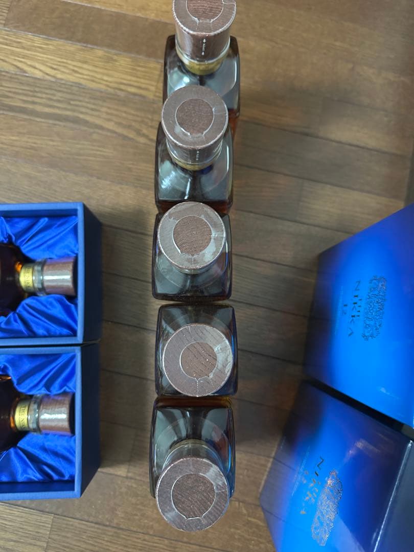 終売品】 THE NIKKA ザニッカ12年7本（化粧箱入2本、箱無し5本）