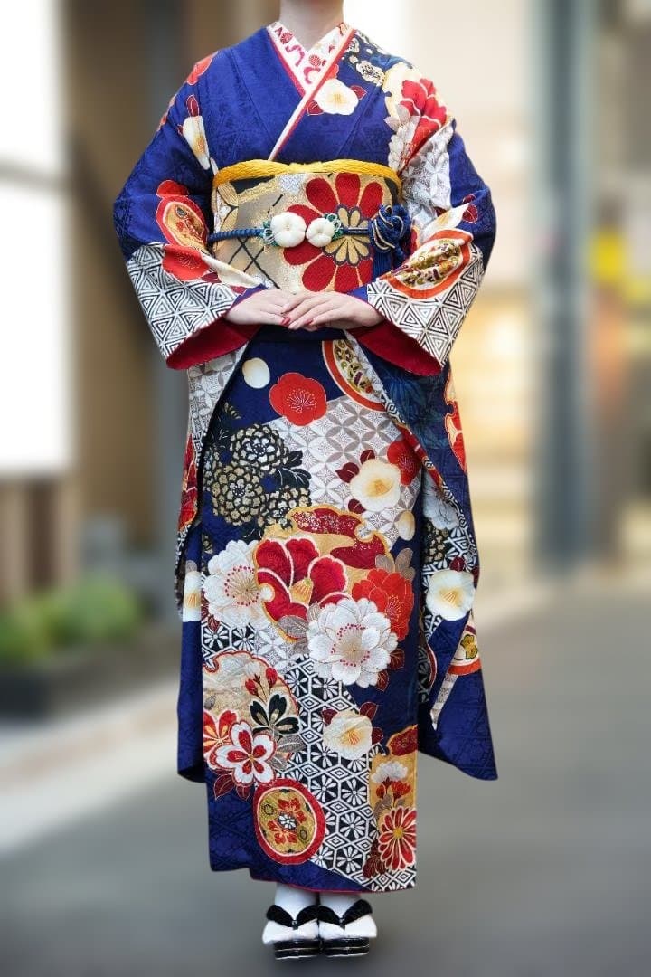 ≪美品≫正絹 振袖9点フルセット【902】【160cm~170cmの方用】 - メルカリ