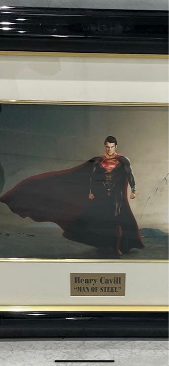 ★希少★】USJ サインフォト 「マン・オブ・スティール」【保証書あり