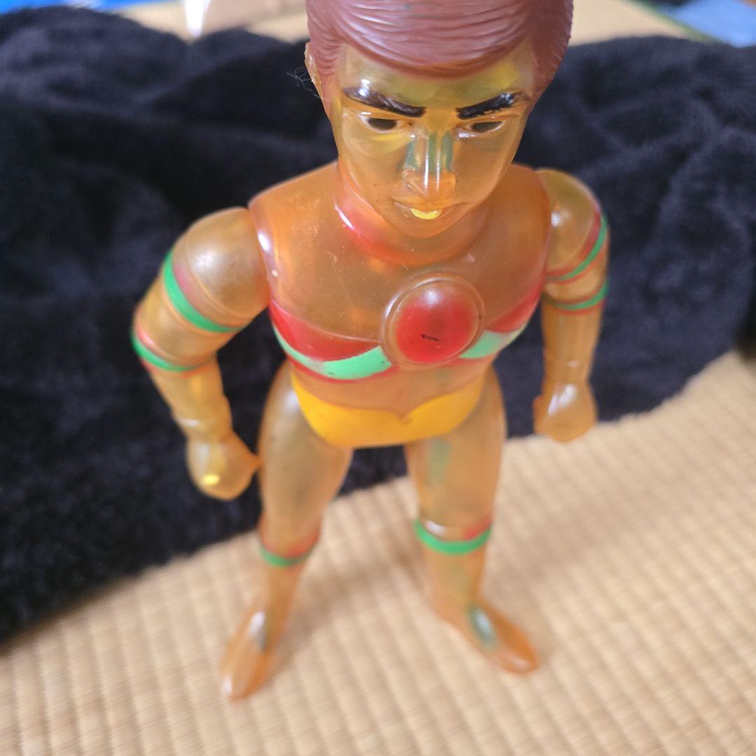 激レア　ブルマァク製　トリプルファイター　特大ソフビ　当時もの　昭和　希少