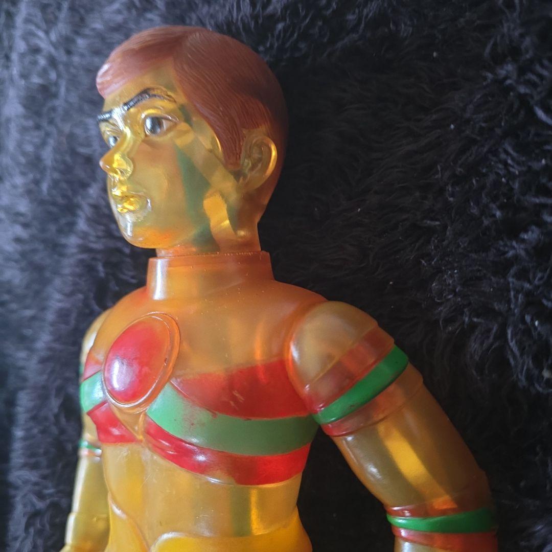 激レア　ブルマァク製　トリプルファイター　特大ソフビ　当時もの　昭和　希少