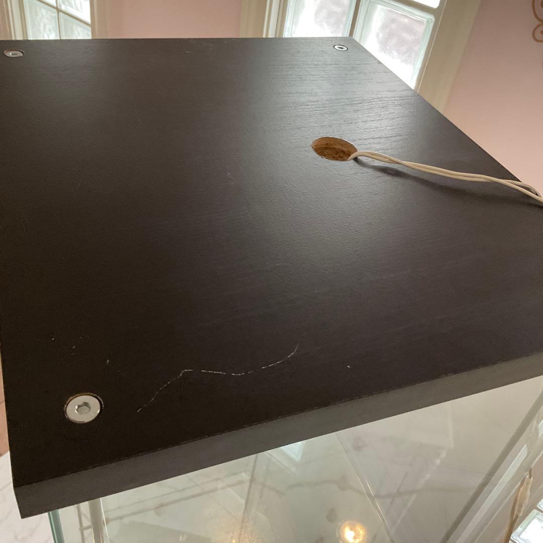 梱包・発送たのメル便】IKEA デトルフ ライト付き ガラス扉