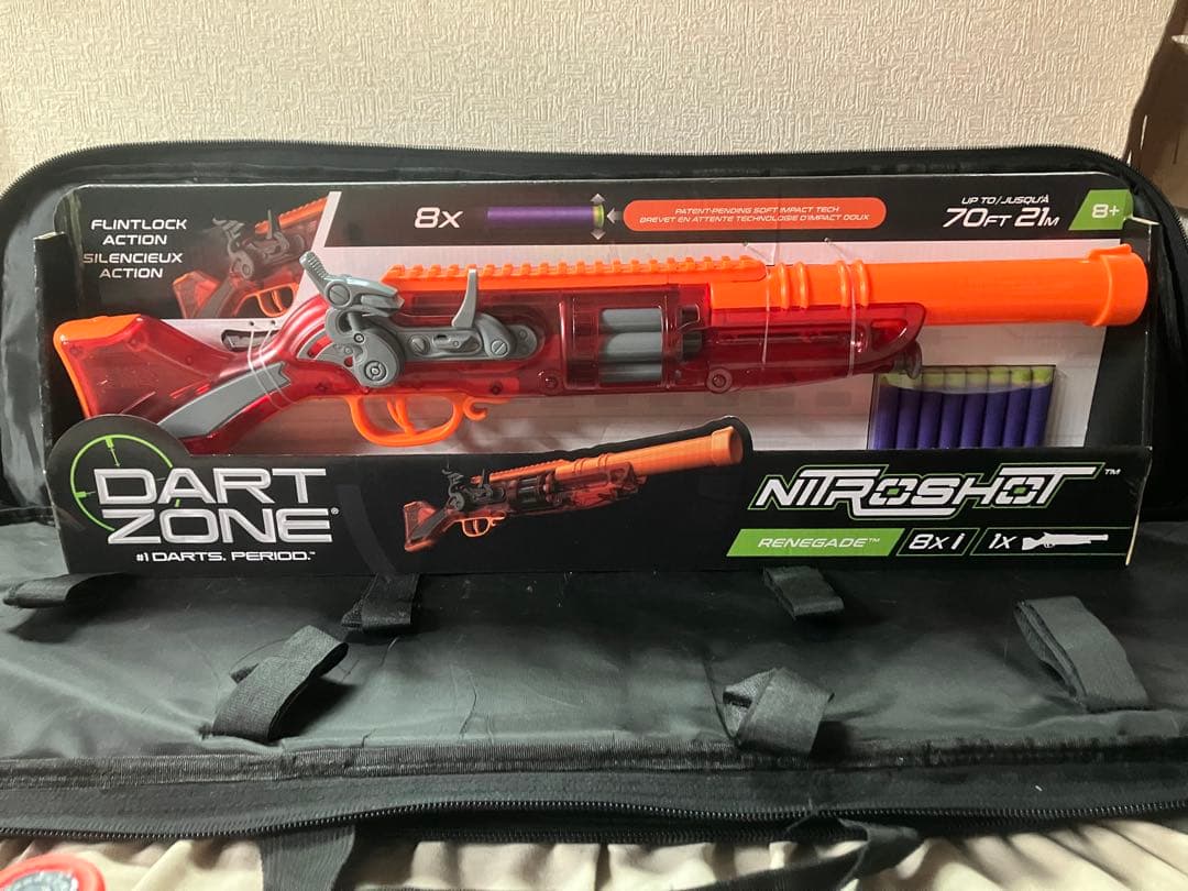 ダートゾーン　DART ZONE NITROSHOT トイガンセット　ナーフ互換