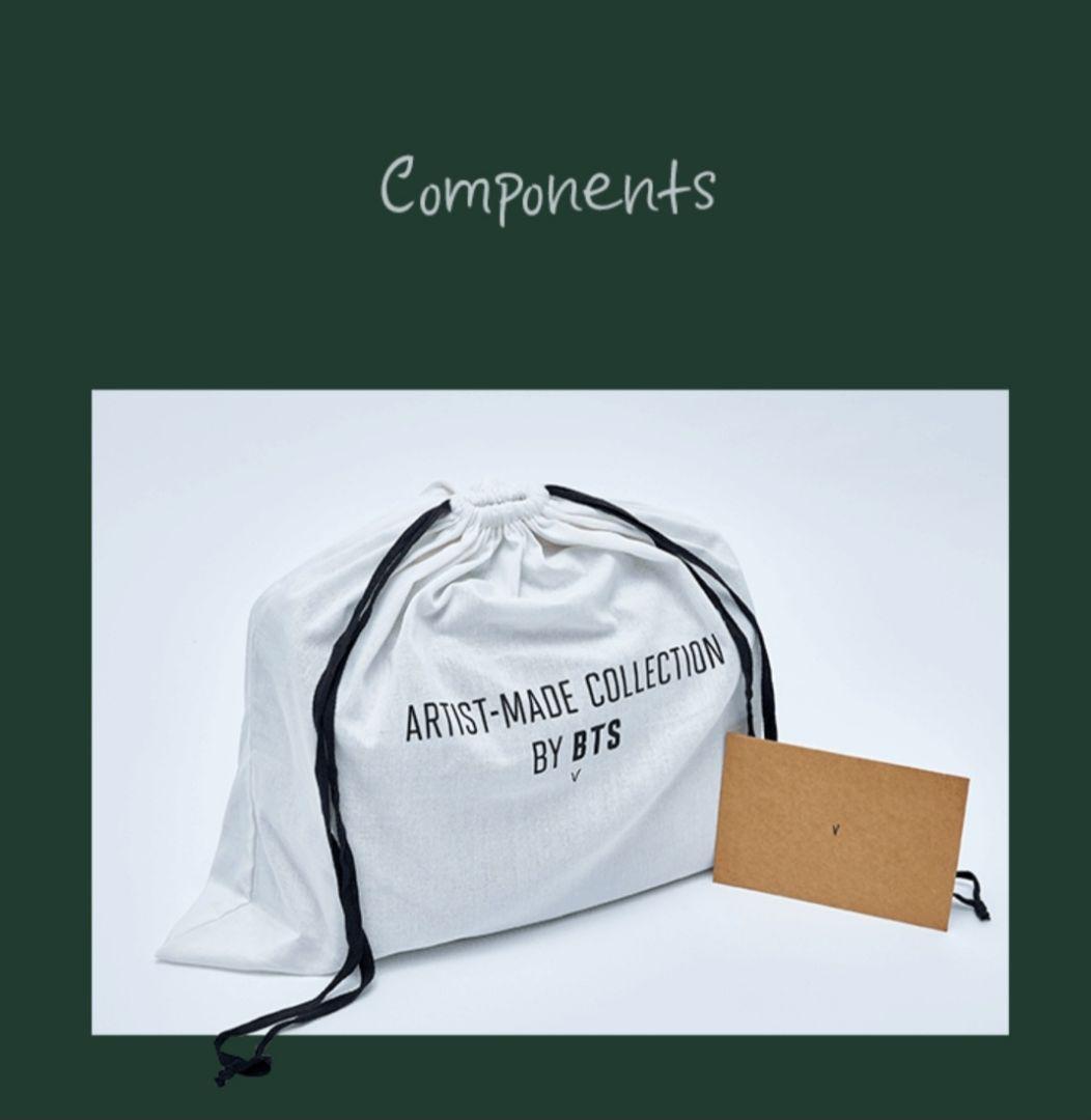BTS V アーティストメイド テテ ボストンバッグ MUTE　新品未使用