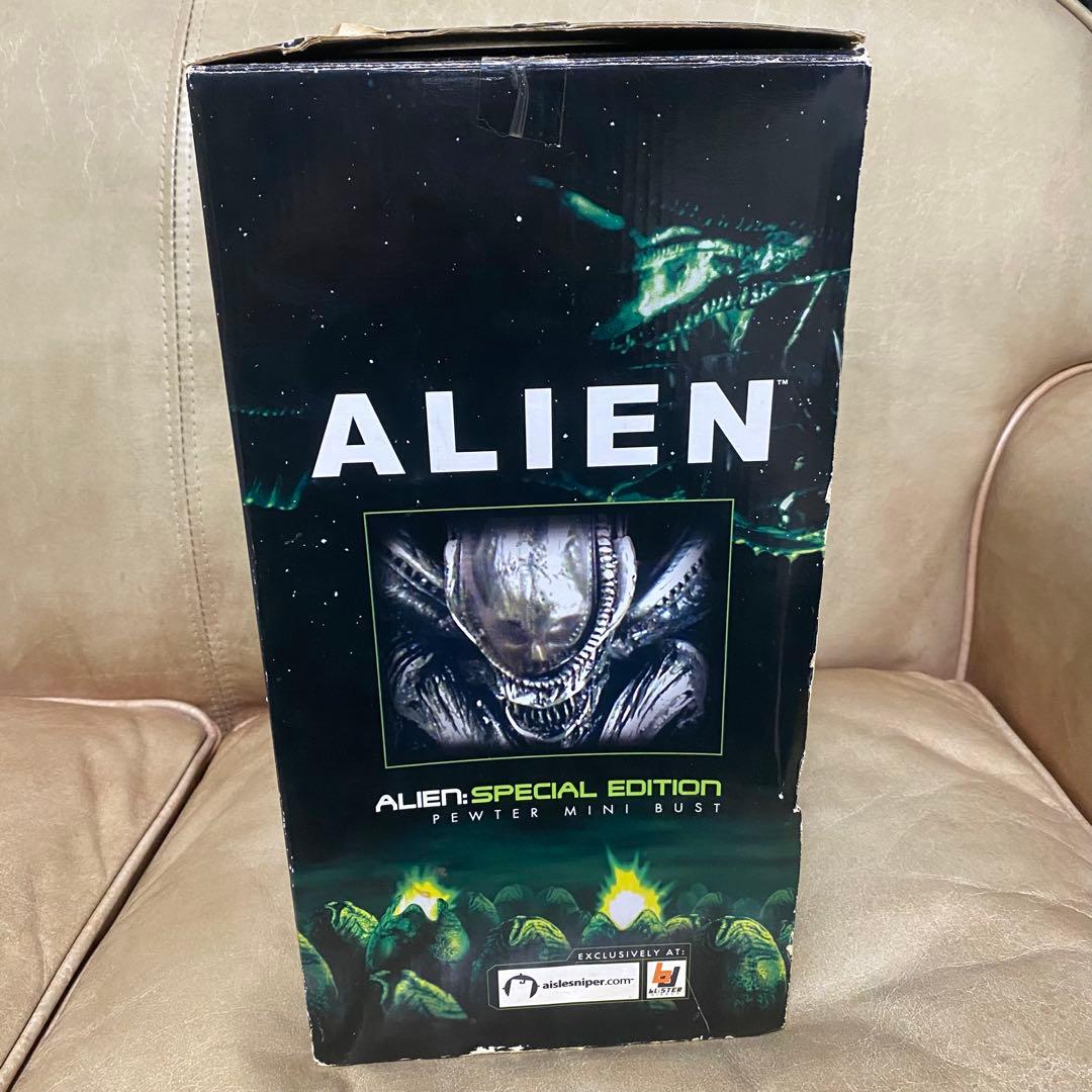 エイリアン スタチュー ピューター製