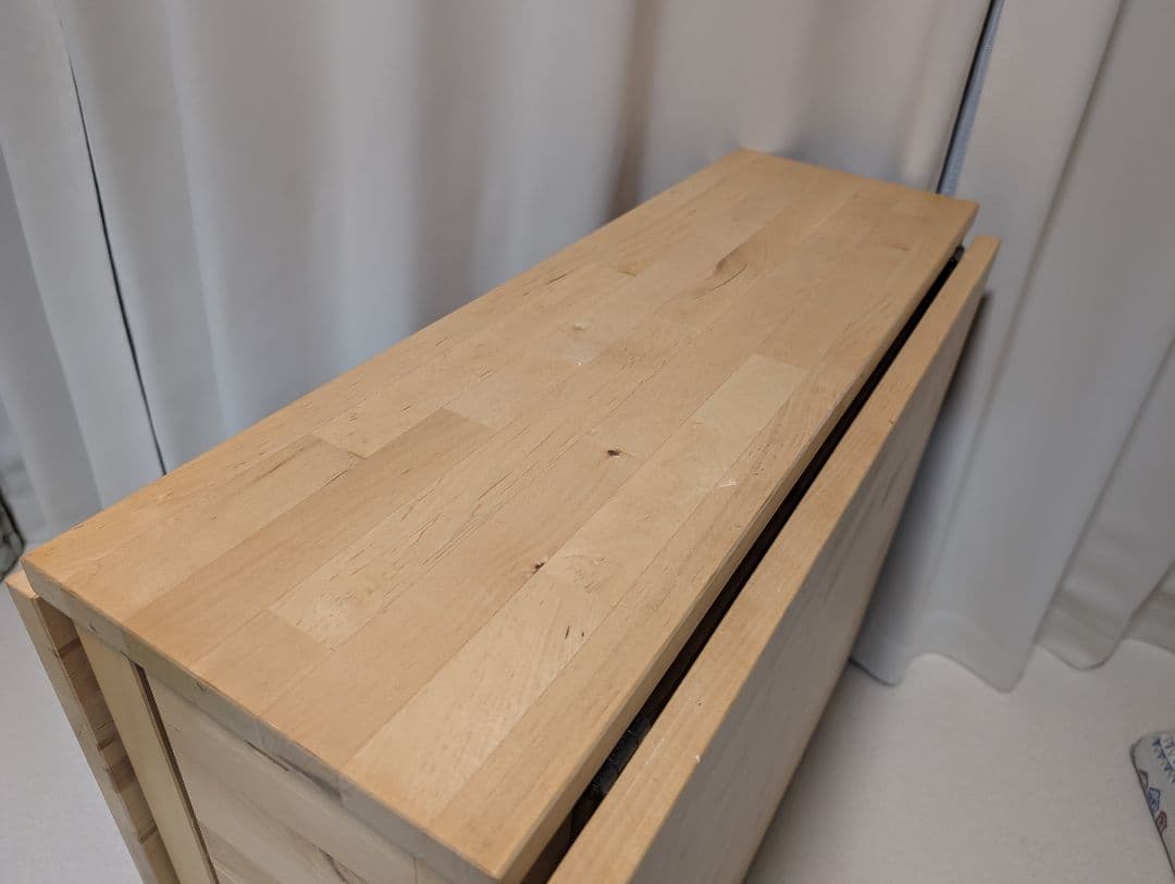 IKEA ノールデン ダイニングテーブル 引き出し付き