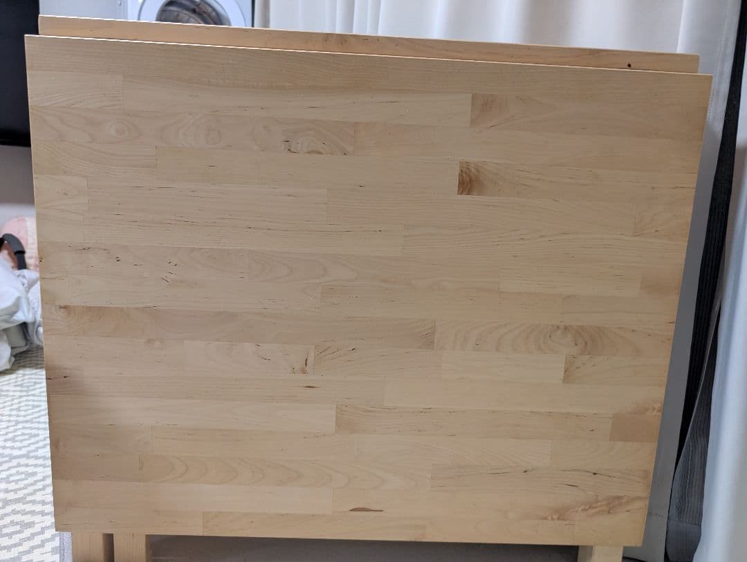 IKEA ノールデン ダイニングテーブル 引き出し付き