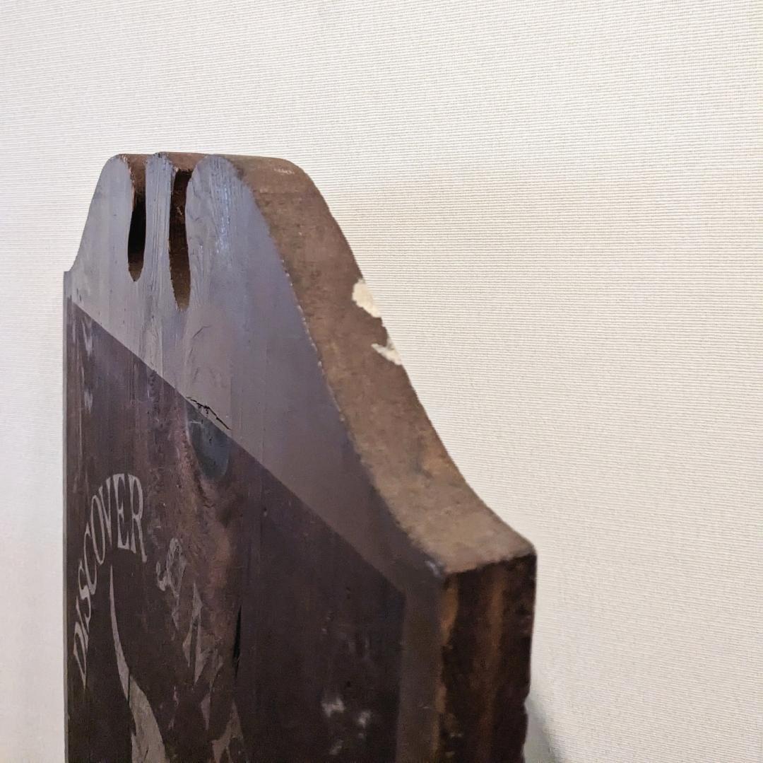 希少】VAN JACKET 木製看板 アイビー 昭和 ビンテージ 店舗 什器