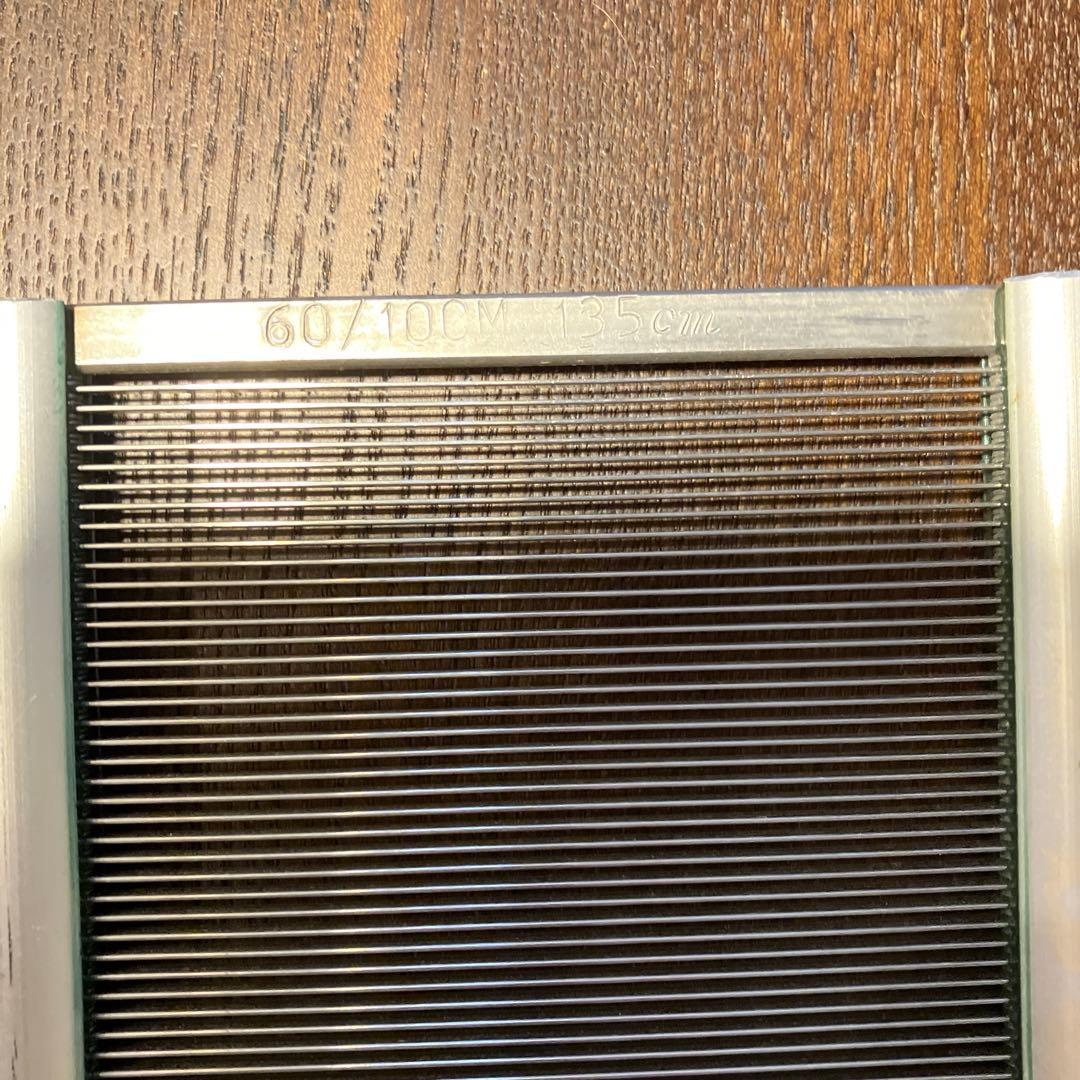 機織り道具　筬(織巾135センチ)3本セット　ステンレス