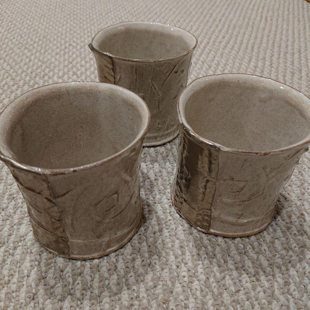 伊集院真理子 プラチナ彩 陶器カップ 3個セット - メルカリ