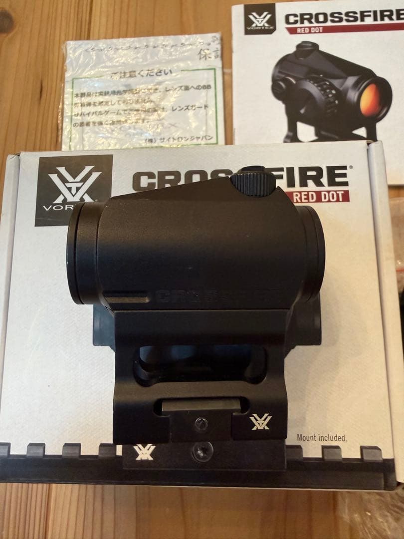 実物　VORTEX ボルテックス CROSSFIRE クロスファイア