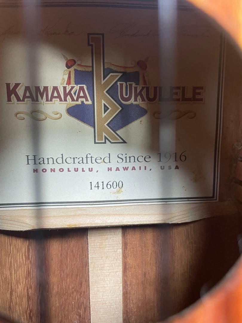 ひろKAMAKA カマカ ウクレレ HF-1ソプラノウクレレ 2014年製