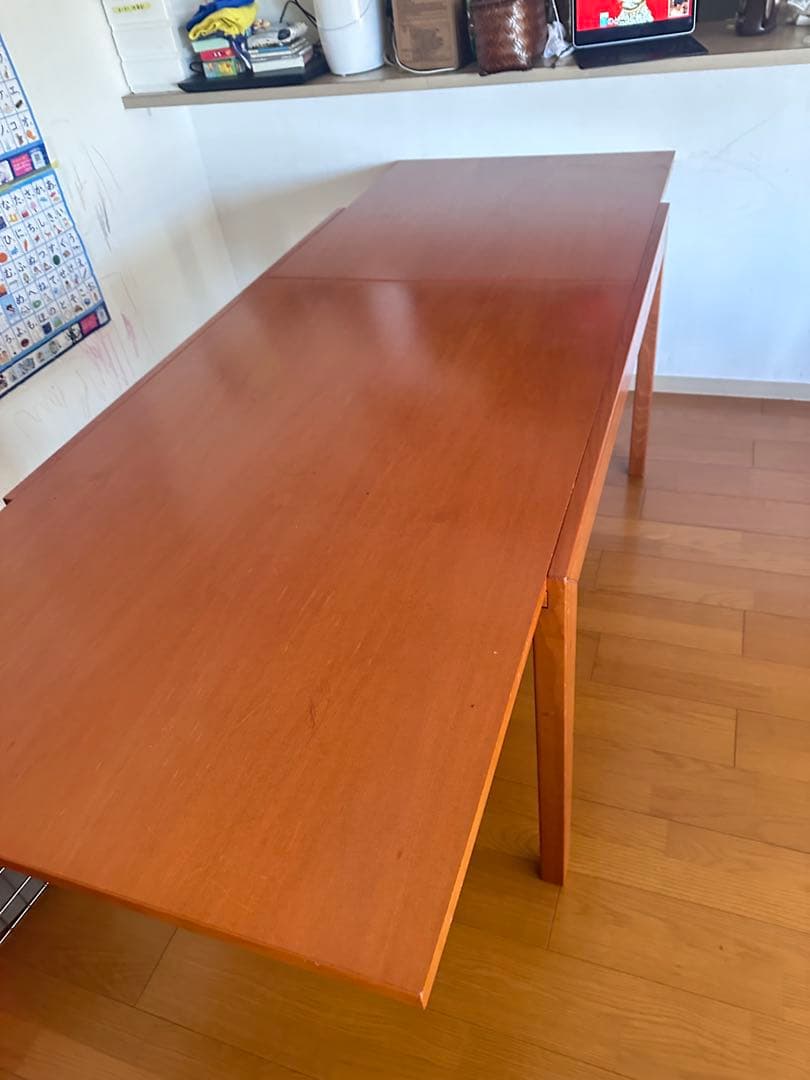 カリガリス 拡張テーブル ブラウン