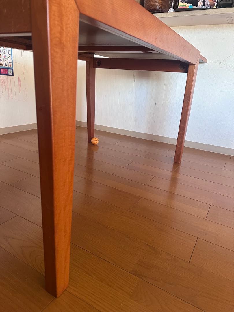 カリガリス 拡張テーブル ブラウン