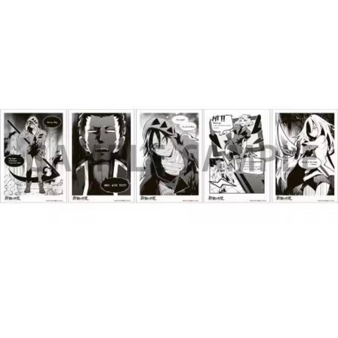 殺戮の天使 真田まこと展 10周年 B5挿絵カード5枚セットA - メルカリ