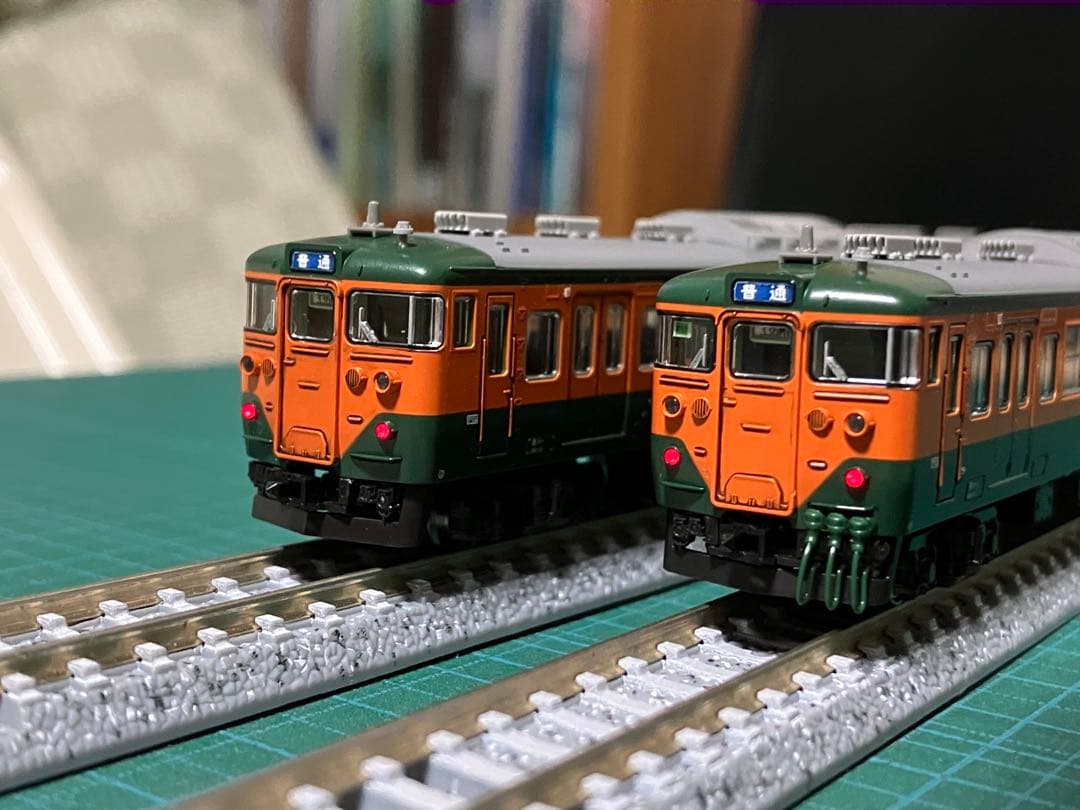 a*a様 KATO 113系湘南色11両 通電カプラー付 墨入れ 2024年ロッ