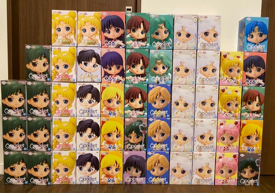 Qposket  セーラームーン　まとめ売り セーラームーン フィギュア 14点セット Qposket まとめ売り 全種コンプ