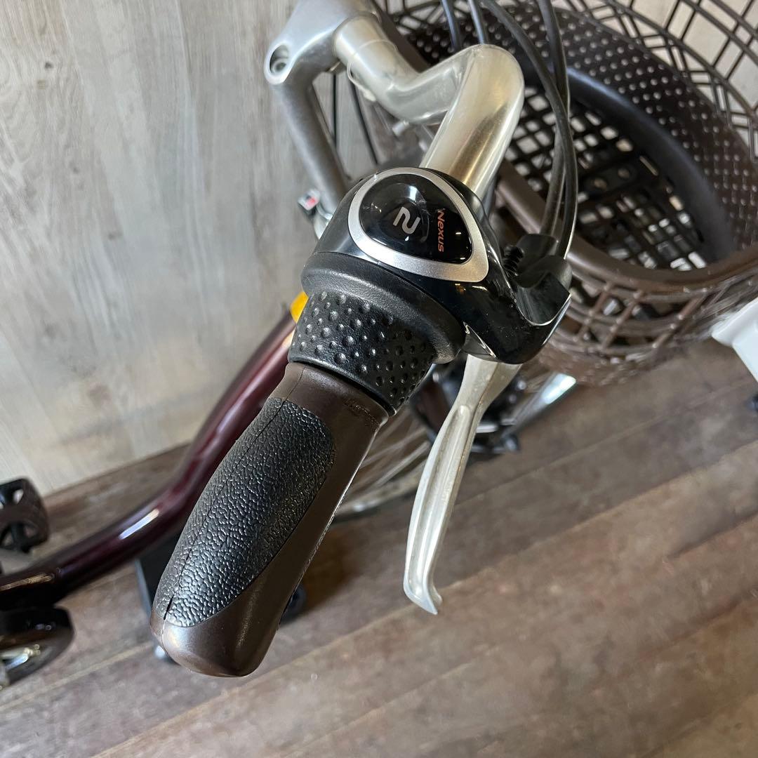 ブリヂストン 電動アシスト自転車 フロンティア 24インチ ブラウン