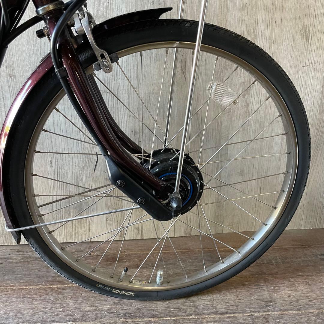 ブリヂストン 電動アシスト自転車 フロンティア 24インチ ブラウン