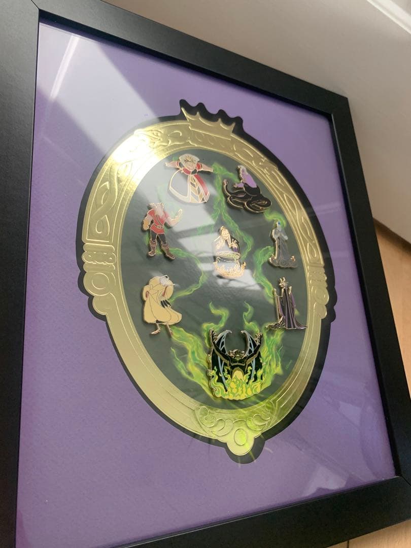 海外 ディズニー 限定　リミテッドエディション　ヴィランズ  ピンバッジ セット