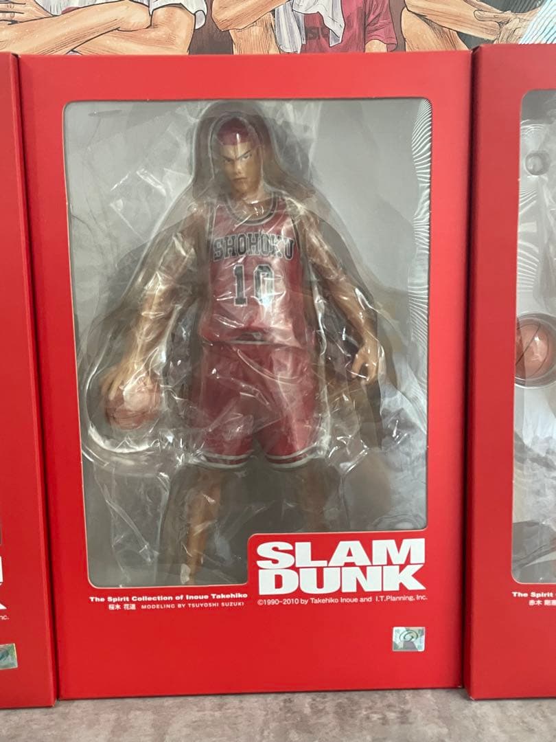(ボトルホルダー付き)SLAM DUNK 湘北高校 フィギュア 5体セット