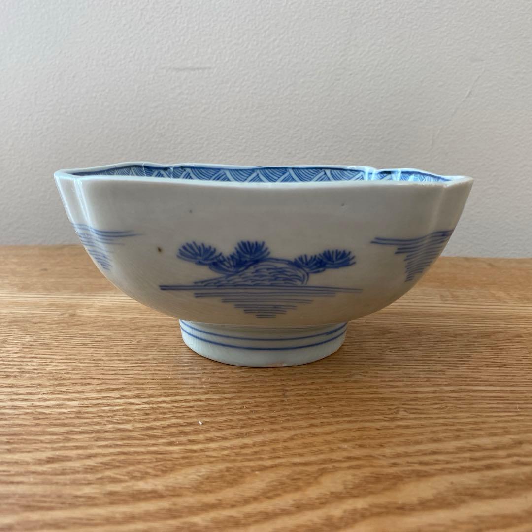 金魚絵図 四角鉢