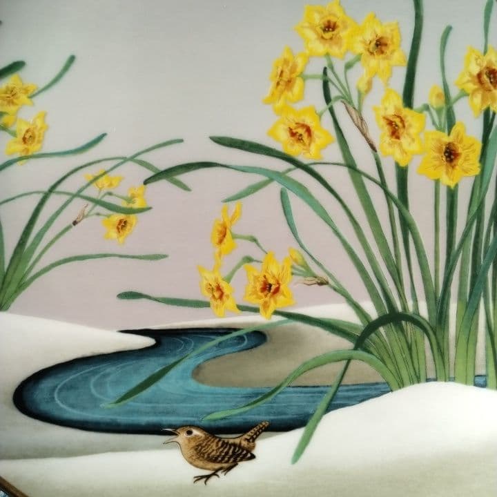 79年製 フランクリン・ポーセリン限定版5枚セット絵皿新品未使用美品アンティーク