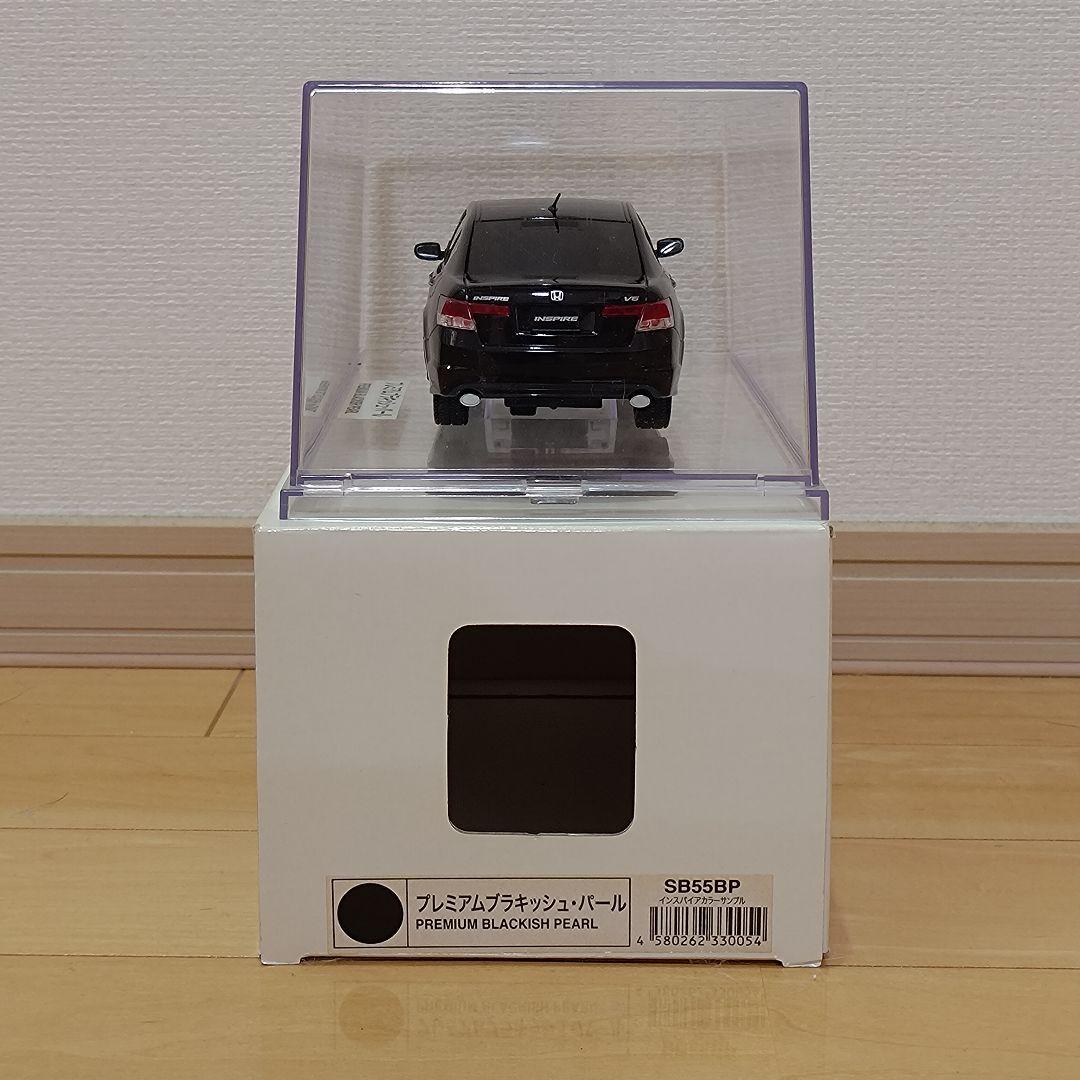 ホンダ インスパイア カラーサンプル ブラック プレミアムブラキッシュパール