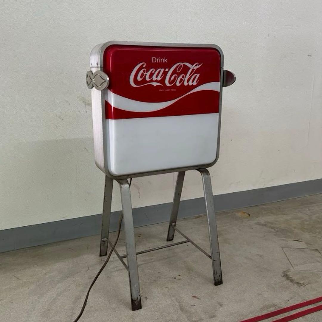 コカコーラ】ライトアップ両面看板⭐︎昭和レトロ⭐︎純喫茶※動作確認済