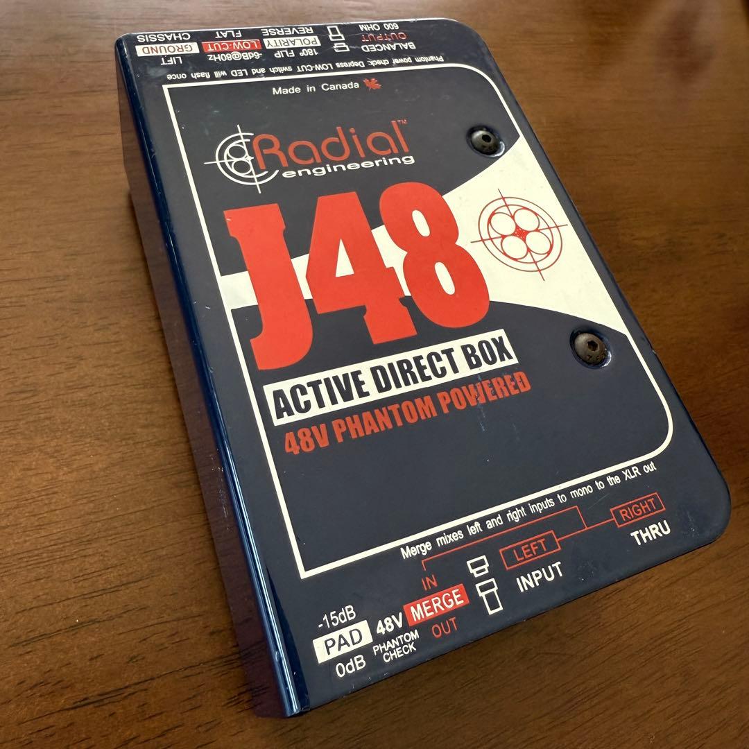RADIAL J48 アクティブ DI