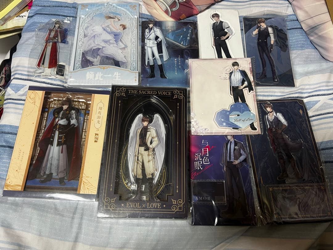 恋とプロデューサー⭐︎ハク⭐︎未開封含むグッズ⭐︎恋与制作人⭐︎白起⭐︎缶バッジ等⭐︎恋プロ