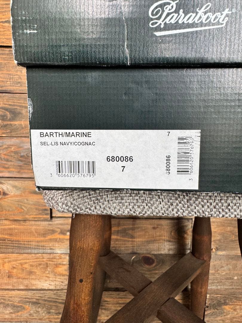 【箱付き】Paraboot Barth Marin UK7 25.5cm