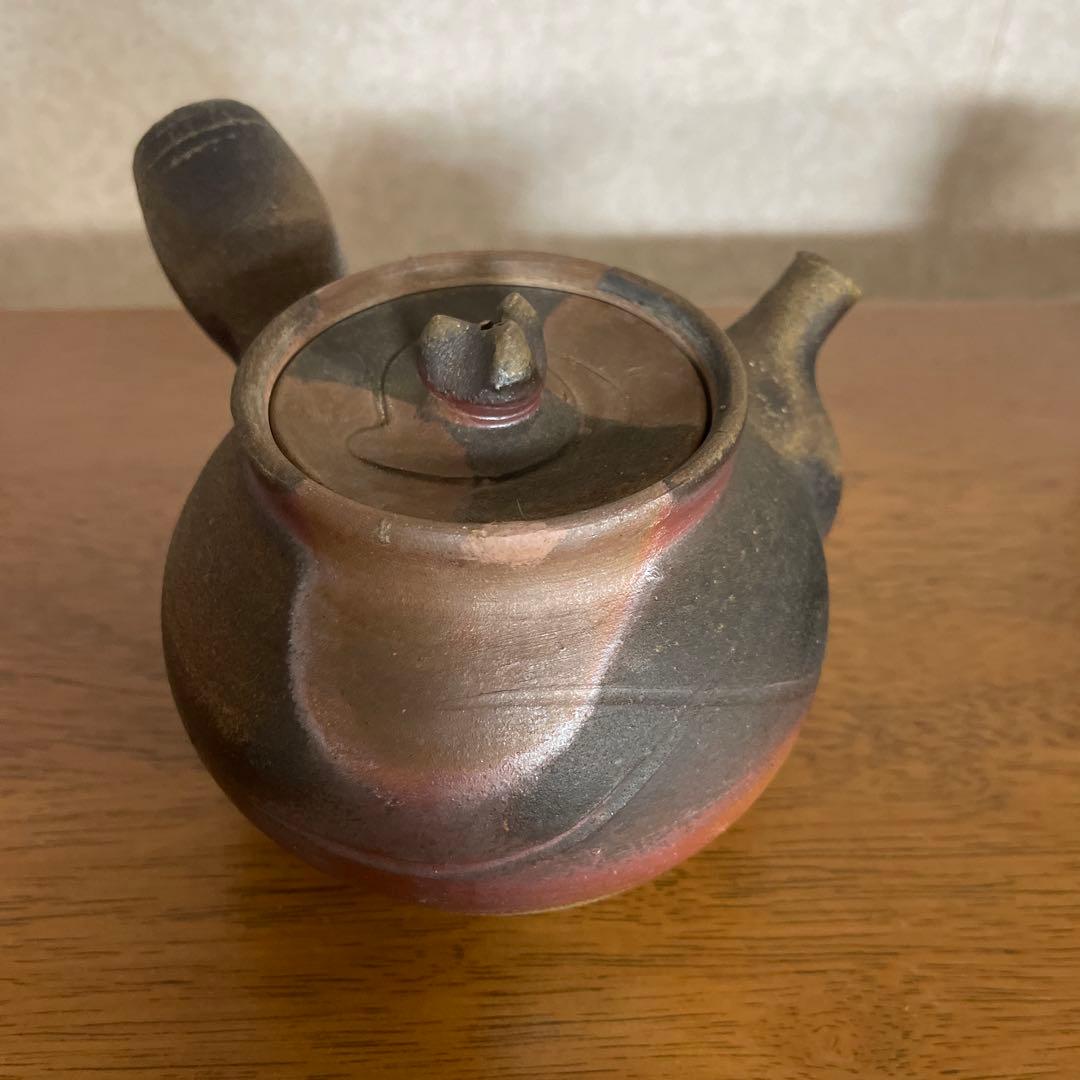 備前焼 急須 松井與之作